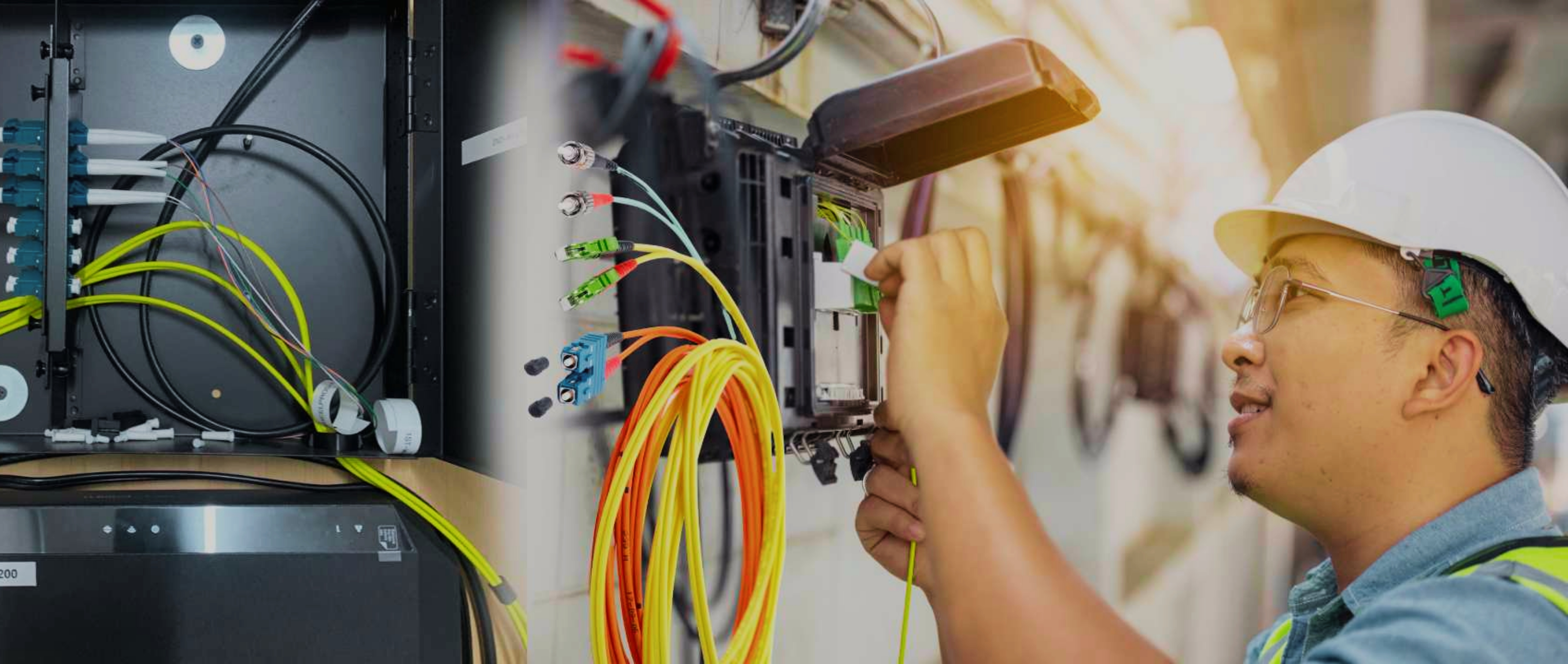 Fiber Optic Cabling Installation
